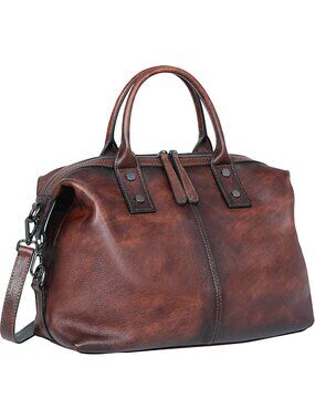Stylish Leather Satchel Handbag for Women | Versatile Shoulder Bag & Hobo Tote